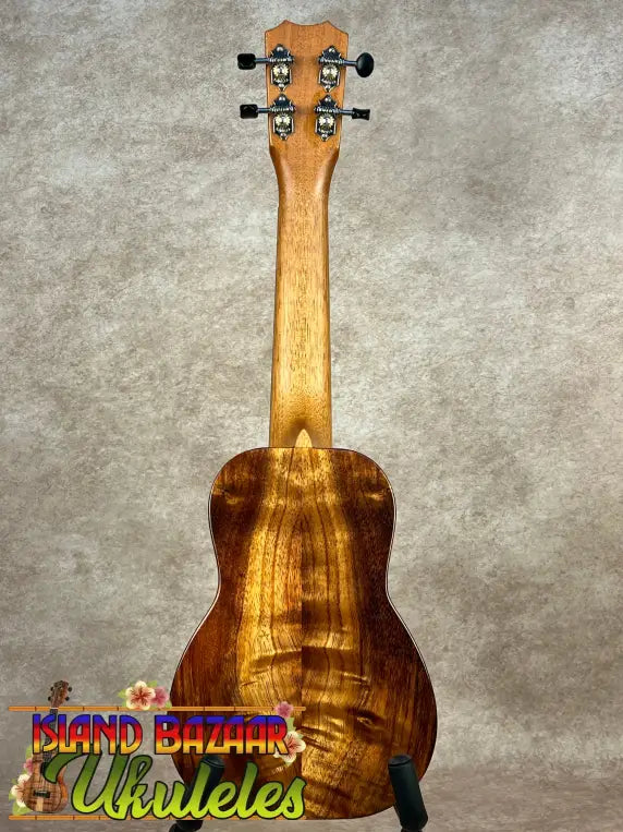 Kanileʻa K-1 Soprano Ukulele with premium Hawaiian koa and four tuning pegs