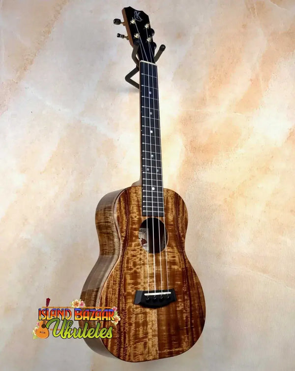 Beautiful Kanile’a K-1 Tenor Ukulele with Premium Grain Koa and Ebony Fretboard