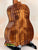 Beautiful Koa body of Kanilea K-2 Premium Tenor Ukulele showcasing rich wood grain