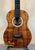 Beautiful Kanile’a K-3 Baritone Ukulele with Curly Koa Body and Maple Rosette