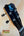 Black ukulele headstock of Kanile’a K-3 Tenor with blue logo and chrome tuners