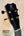 Guitar headstock with black finish and gold tuning pegs for Kanilea KPA-B Premium Baritone Ukulele