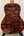 Acoustic guitar back featuring rich tiger-striped wood of Kanilea KPA Master-Grade Tenor Ukulele