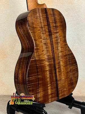Kanilea KPA Premium Koa Tenor Ukulele showcasing beautiful figured koa wood back and sides