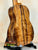 Wooden acoustic Kanilea KPA-T Tenor Ukulele in stunning Hawaiian Koa wood grain pattern