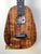 Beautiful Kanile’a P-1 Pineapple Tenor Ukulele featuring premium koa wood and ebony fretboard