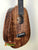 Kanile’a P-1 Pineapple Tenor Ukulele in premium Koa wood with rich brown finish