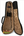 Open black guitar case with plush interior for Kanile’a Pohaku Pro Model Tenor Ukulele in Deluxe Gig Bag