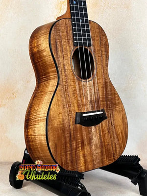 Beautiful Kanile’a K-2 Premium Koa Tenor Ukulele with rich grain patterns