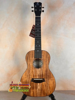 Beautiful Kanile’a Premium Silk Tenor Ukulele K-2 with natural koa wood finish