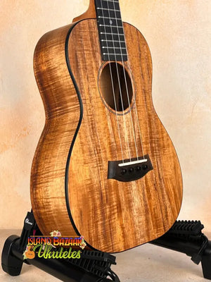 Beautiful Koa wood Kanile’a Premium Silk Tenor Ukulele K-2 with glossy finish