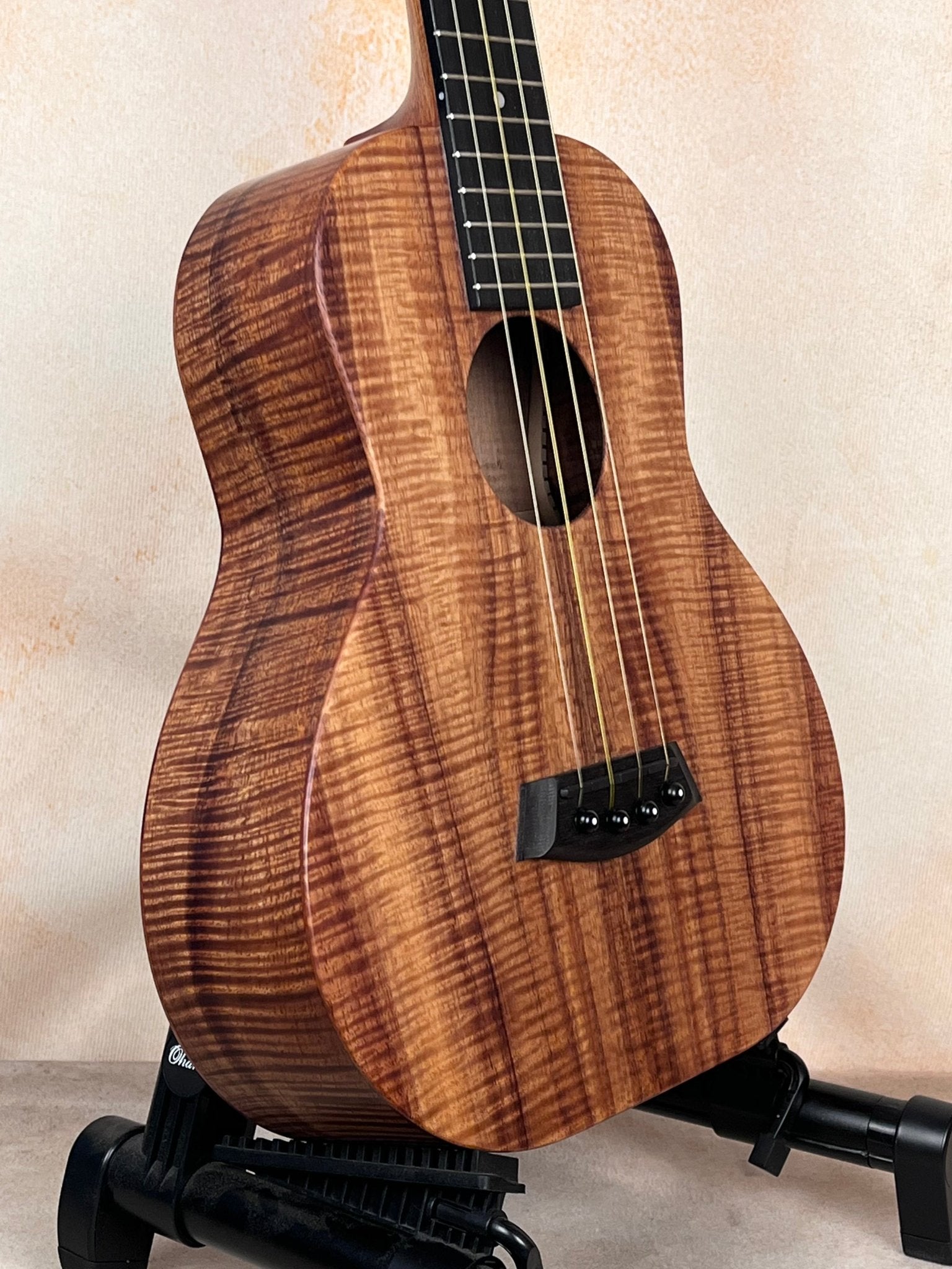 Kanile'a Super Tenor Ukulele - Premium Koa, Silk Finish with Hard Case - Island Bazaar Ukes