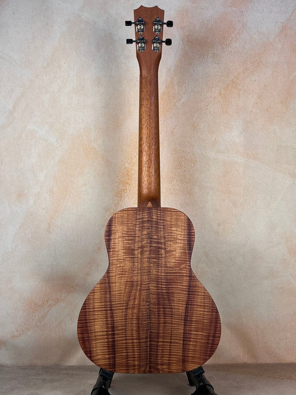 Kanile'a Super Tenor Ukulele - Premium Koa, Silk Finish with Hard Case - Island Bazaar Ukes