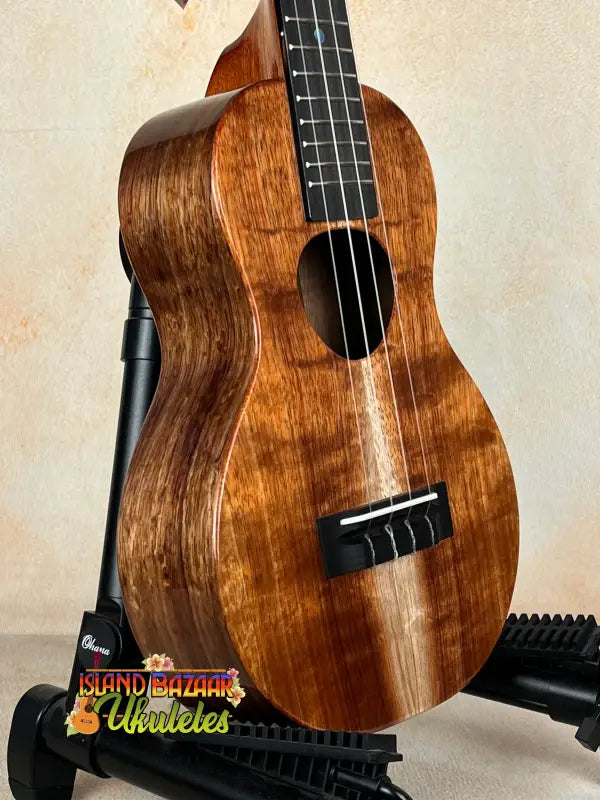 Beautiful KoAloha Concert Hawaiian Ukulele in Solid Hawaiian Koa with Glossy Finish