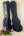 Black hardshell violin case with plush interior for KoAloha Concert Hawaiian Ukulele