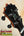 Guitar headstock with black tuning pegs and inlay for KoAloha KSM-00 Featured Soprano Ukulele