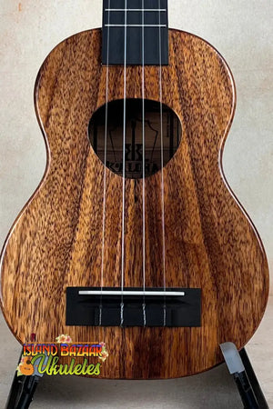 Wooden ukulele with mahogany grain, KoAloha KSM-10 Soprano Ukulele in Pikake Satin Finish