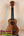 Wooden KoAloha KSM-10 Soprano Ukulele with solid Hawaiian koa, dark grain, and black fretboard