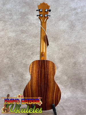 Koaloha ktm-00 tenor ukulele with hawaiian koa wood and authentic hawaiian sound in rich dark brown finish