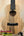Wooden KoAloha KTM-10RP-MG Tenor Mango Ukulele with natural grain and black fretboard
