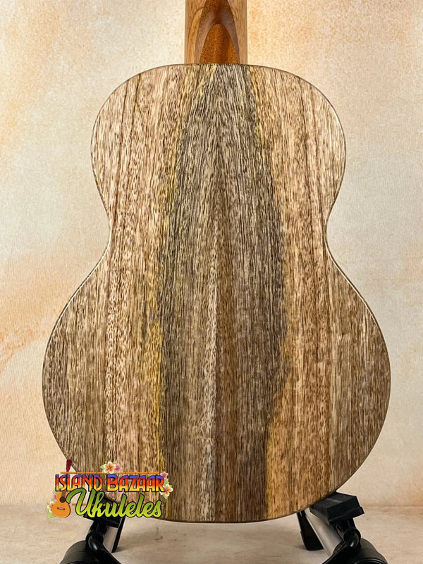 Acoustic guitar featuring spalted wood back, KoAloha KTM-10RP-MG Tenor Mango Ukulele