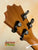 Ukulele headstock with tuning pegs of Koaloha Royal Pikake Tenor Uke in solid Hawaiian koa