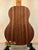 Wooden ukulele back in satin-finish koa for Koaloha Royal Pikake Tenor Uke KTM-10