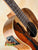 Wooden Luna Vista Baritone Ukulele with decorative inlay and built-in pickup