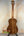 Wooden ukulele in figured Koa wood grain from Luna Vista Baritone Acoustic-Electric Deer Series