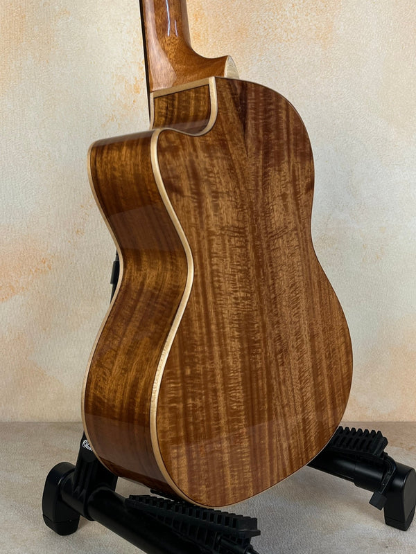 Luna Vista Deer Tenor Electric Ukulele - Artful Design & Amplified Sound - Island Bazaar Ukes