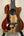 Luna Vista Deer Tenor Electric Ukulele with mountain inlay and turquoise accents