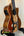 Luna Vista Deer Tenor Electric Ukulele with mountain landscape inlay design