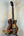 Electric-acoustic Luna Vista Tenor Ukulele with cutaway design and decorative wood patterns