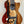 Wooden Luna Vista Tenor Ukulele with eagle artwork, part of Vista Series Deer collection