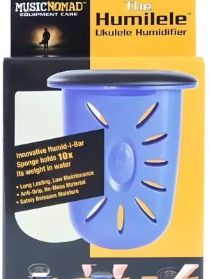 Blue Music Nomad MN302 Ukulele Humidifier with sun-like slits for optimal moisture control
