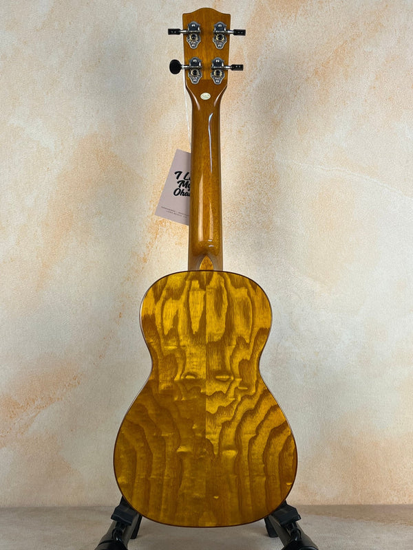 Ohana CK - 50WG Concert Ukulele - Solid Cedar & Willow, Unique & Vibrant - Island Bazaar Ukes