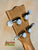 Guitar headstock with tuning pegs showcasing Ohana CK-75CG Concert Ukulele’s spruce finish