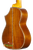 Ornate wooden back of Ohana Limited Edition Acacia 7-Series Tenor Ukulele