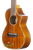 Brown wooden Ohana Limited Edition Acacia 7-Series Tenor Ukulele for premium sound