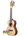 Light-colored wooden ukulele, Limited Edition Spruce & Acacia Tenor from Ohana