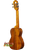 Wooden back of Limited Edition Spruce & Acacia Tenor 6 series Ukulele by Ohana