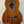 Wooden Ohana TK-35G Solid Mahogany Tenor Ukulele with dark brown grain and black fretboard