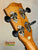 Guitar headstock with chrome tuning pegs on Ohana TK-35G Solid Mahogany Tenor Ukulele