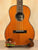 Wooden Ohana TK-50G solid cedar tenor ukulele with natural finish and decorative rosette