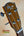 Ohana TK-50G headstock featuring chrome tuning pegs on a solid cedar tenor ukulele