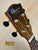 Ohana TK-50WG Tenor Ukulele headstock showcasing solid cedar, tuning pegs, and logo