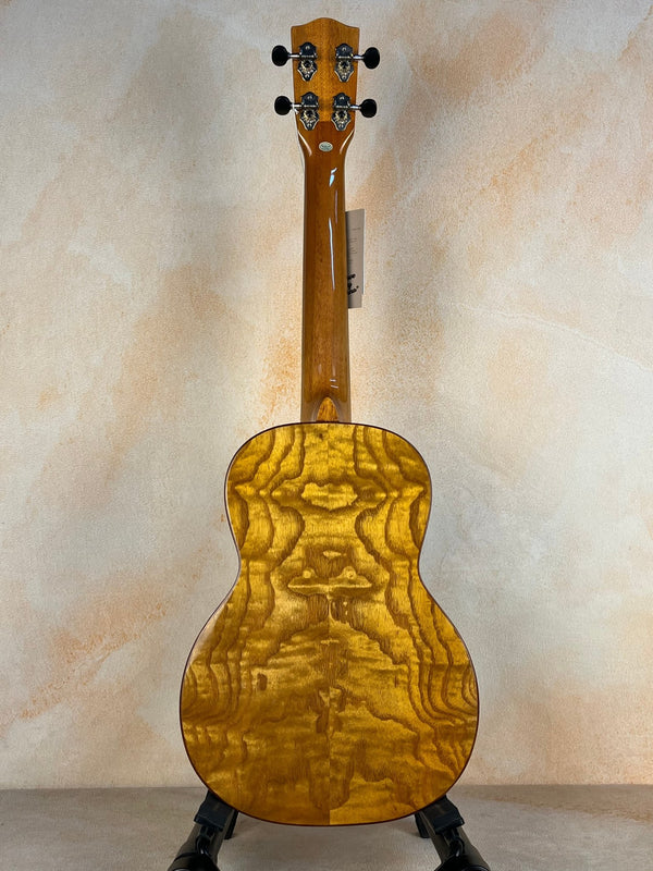 Ohana TK - 50WG Tenor Ukulele - Solid Cedar & Willow, Unique & Vibrant - Island Bazaar Ukes