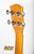 Guitar headstock with chrome tuning pegs for Ohana TK-70WG Spruce Top Tenor Ukulele