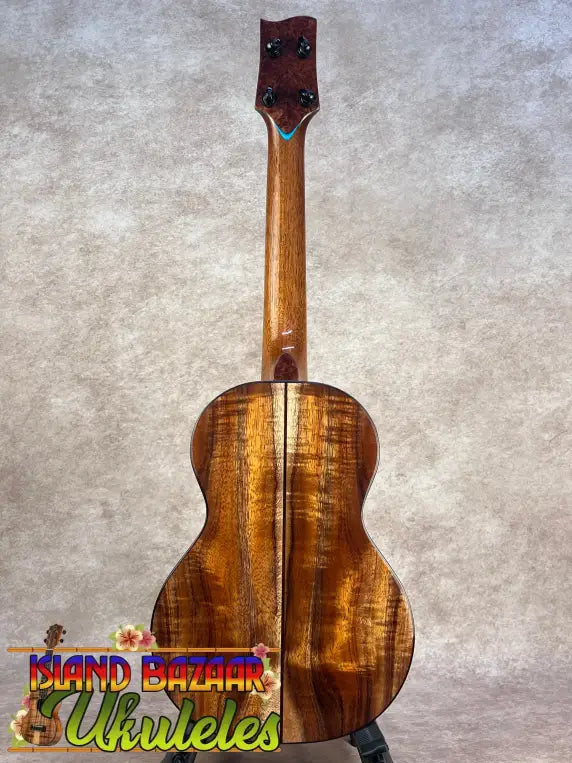 PCH Custom Koa Tenor Ukulele #72 with Malaysian Blackwood and Bearclaw Sitka Spruce
