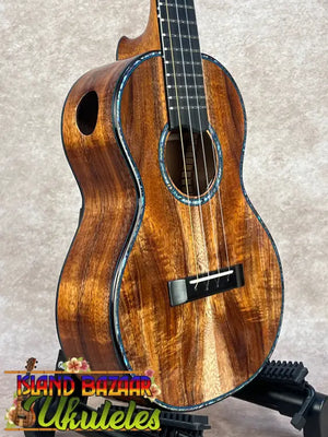 PCH Custom Koa Tenor Ukulele #72 with Malaysian Blackwood and Bearclaw Sitka Spruce